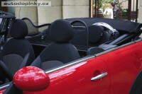 Windschott CABRIO clona proti v�tru Mini Cooper Cabrio R 52 / R 57 (v�etn� facelift) -- rok v�roby 2004-15
